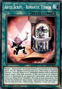 Abyss Script - Romantic Terror [LDS2-EN062] Common | Card Merchant Takapuna