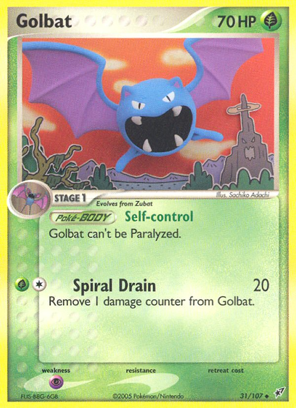 Golbat (31/107) [EX: Deoxys] | Card Merchant Takapuna