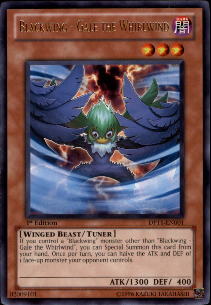 Blackwing - Gale the Whirlwind [DP11-EN001] Rare | Card Merchant Takapuna