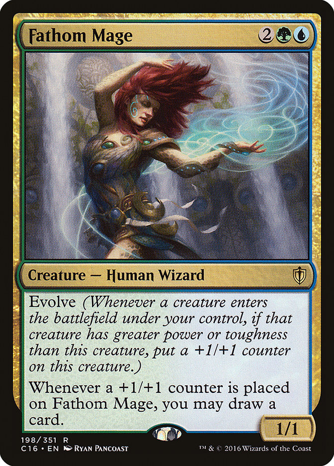 Fathom Mage [Commander 2016] | Card Merchant Takapuna