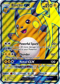 Raichu GX (SM90) (Jumbo Card) [Sun & Moon: Black Star Promos] | Card Merchant Takapuna