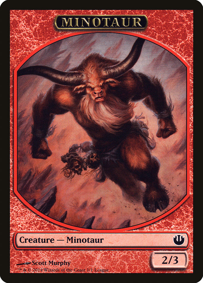 Minotaur Token [League Tokens 2014] | Card Merchant Takapuna