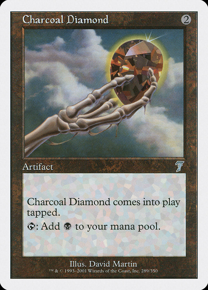 Charcoal Diamond [Seventh Edition] | Card Merchant Takapuna