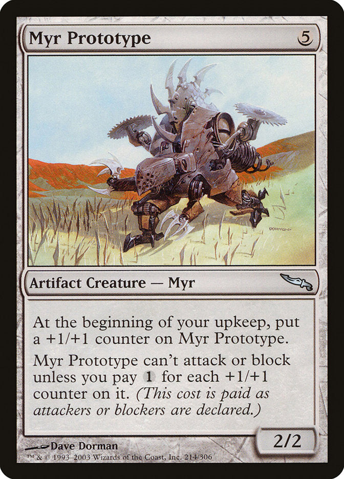 Myr Prototype [Mirrodin] | Card Merchant Takapuna