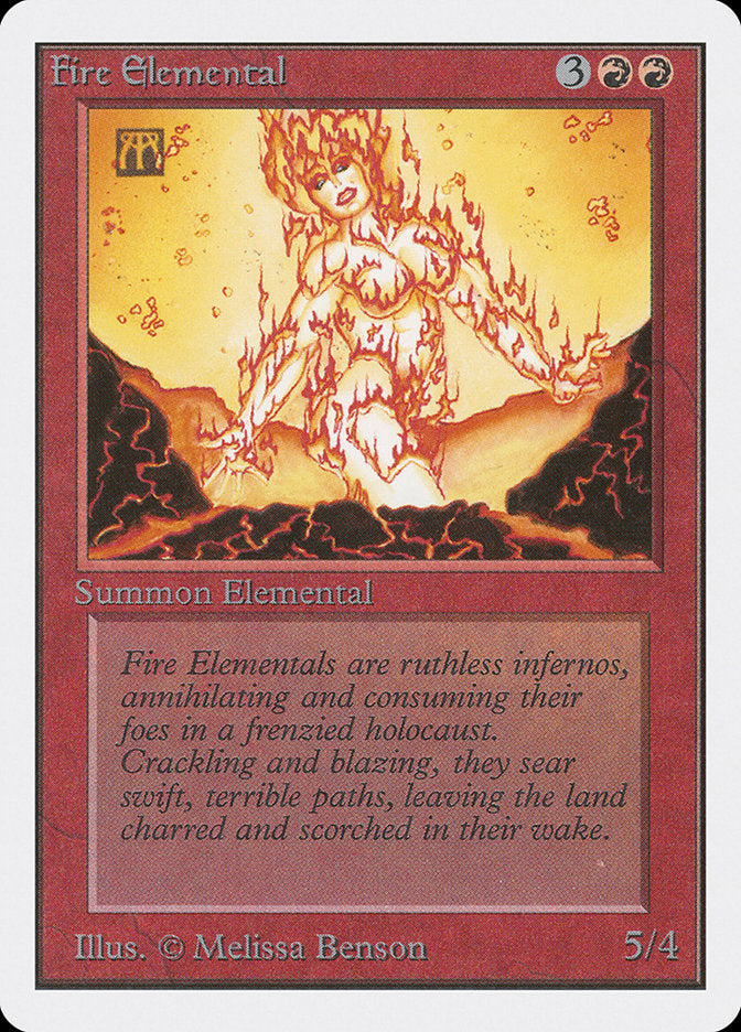 Fire Elemental [Unlimited Edition] | Card Merchant Takapuna