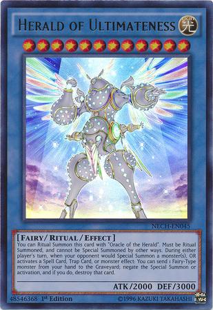 Herald of Ultimateness [NECH-EN045] Ultra Rare | Card Merchant Takapuna