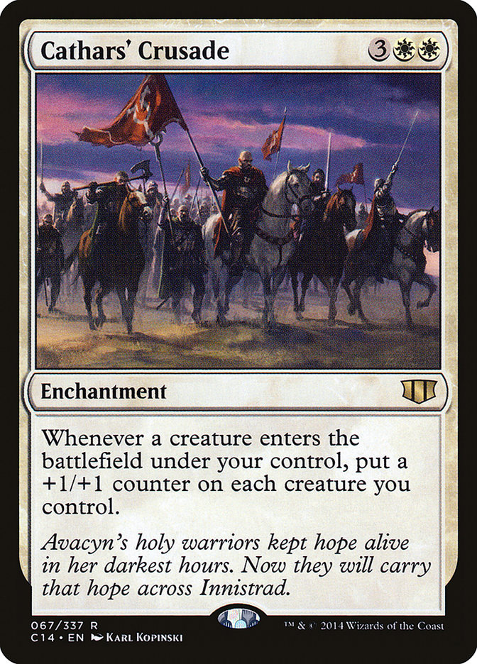 Cathars' Crusade [Commander 2014] | Card Merchant Takapuna