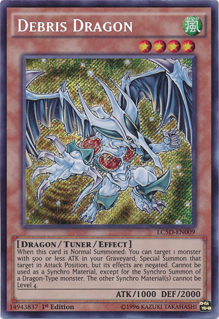 Debris Dragon [LC5D-EN009] Secret Rare | Card Merchant Takapuna