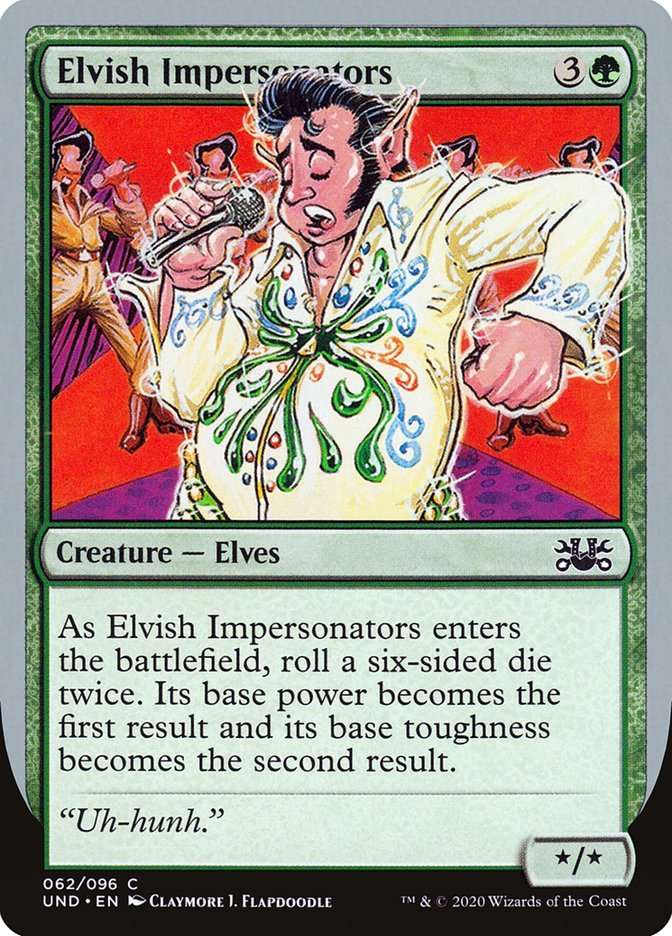 Elvish Impersonators [Unsanctioned] | Card Merchant Takapuna