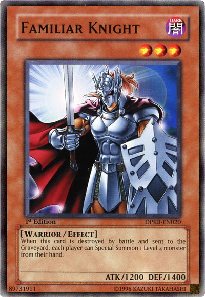 Familiar Knight [DPKB-EN020] Common | Card Merchant Takapuna