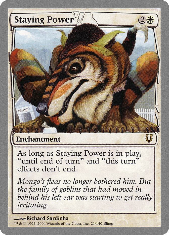 Staying Power [Unhinged] | Card Merchant Takapuna