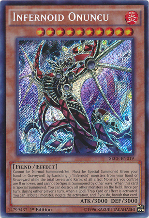 Infernoid Onuncu [SECE-EN019] Secret Rare | Card Merchant Takapuna