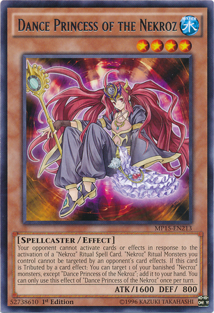 Dance Princess of the Nekroz [MP15-EN213] Rare | Card Merchant Takapuna