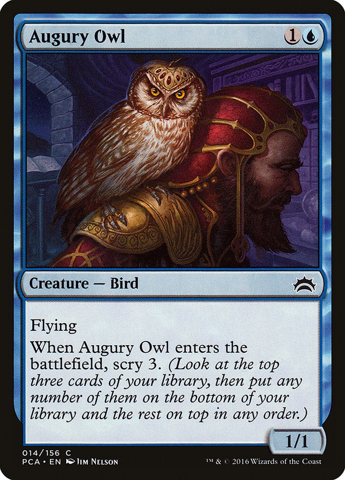 Augury Owl [Planechase Anthology] | Card Merchant Takapuna