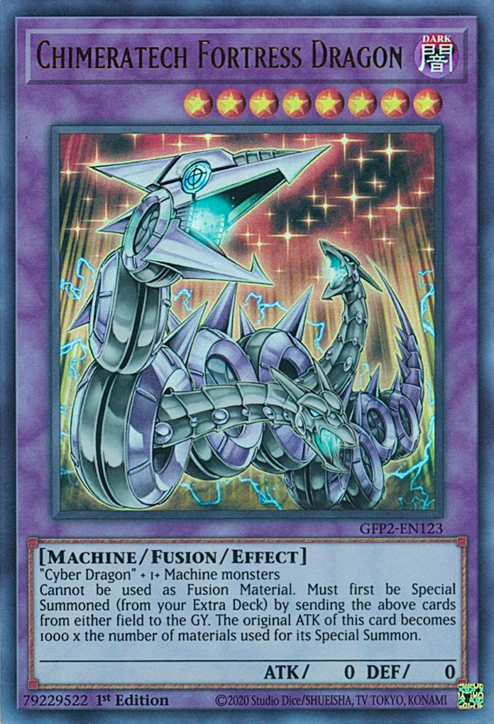 Chimeratech Fortress Dragon [GFP2-EN123] Ultra Rare | Card Merchant Takapuna