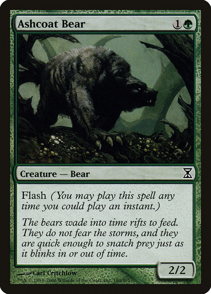 Ashcoat Bear [Time Spiral] | Card Merchant Takapuna