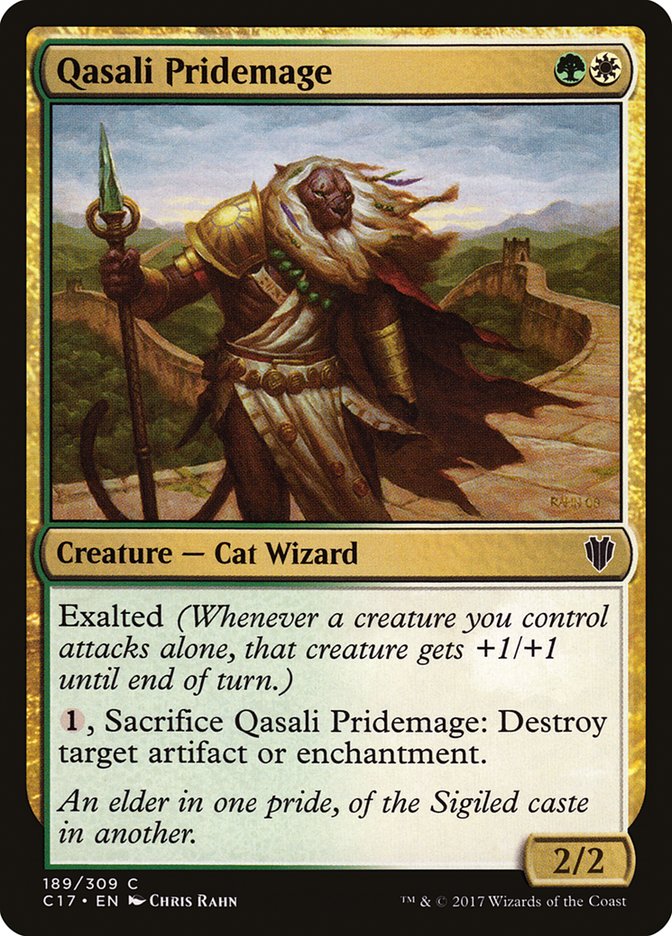 Qasali Pridemage [Commander 2017] | Card Merchant Takapuna