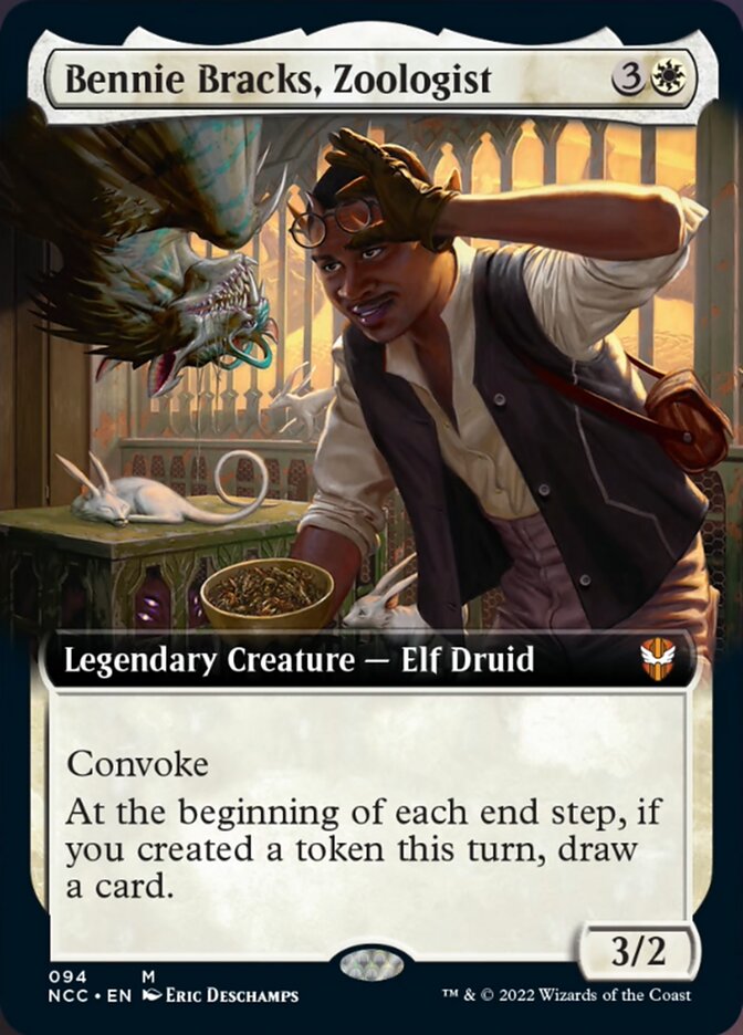 Bennie Bracks, Zoologist (Extended Art) [Streets of New Capenna Commander] | Card Merchant Takapuna