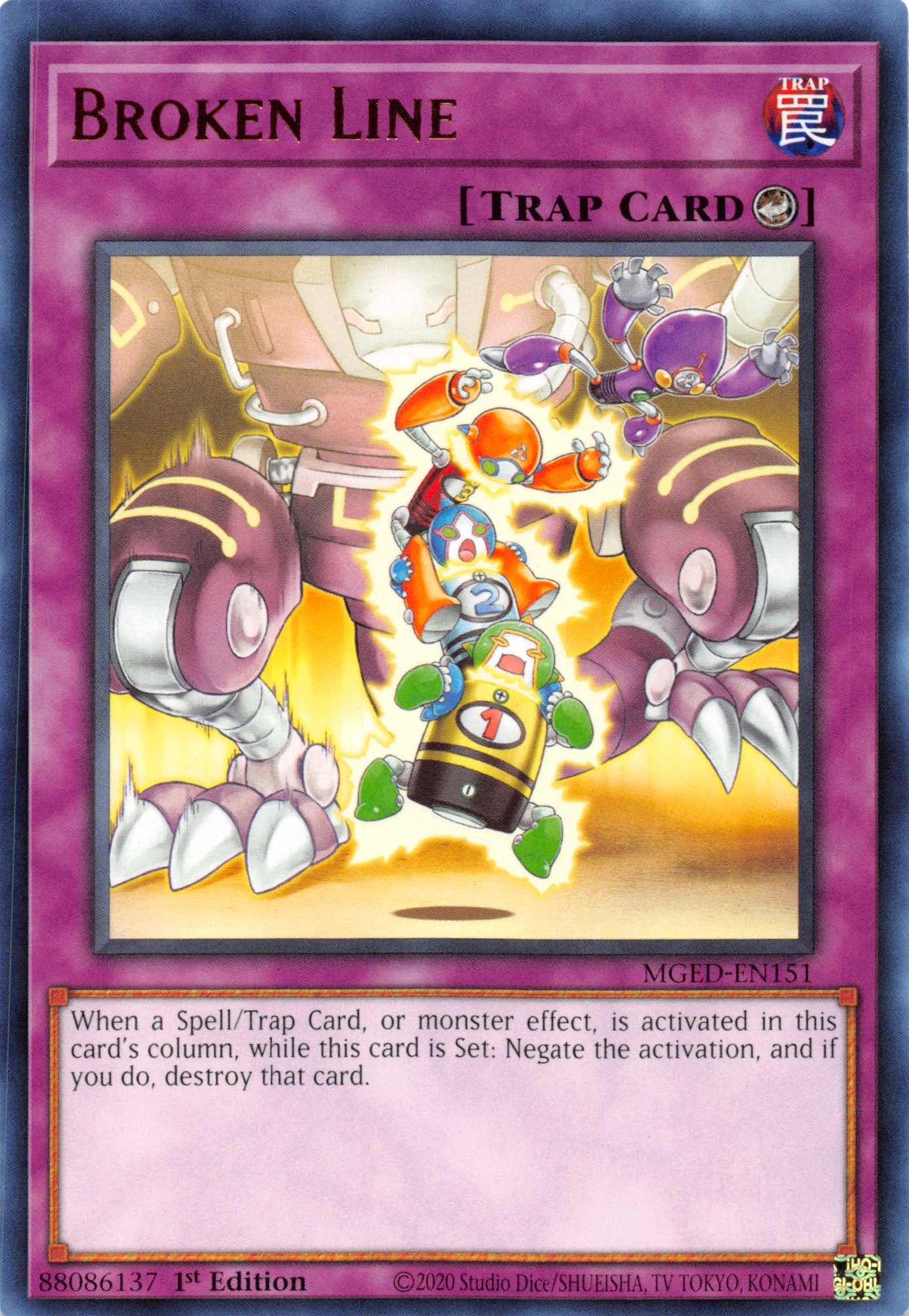 Broken Line [MGED-EN151] Rare | Card Merchant Takapuna