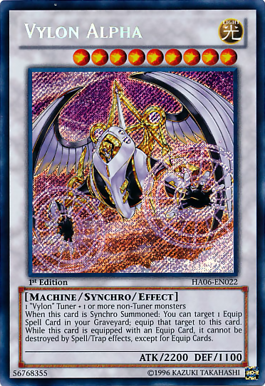 Vylon Alpha [HA06-EN022] Secret Rare | Card Merchant Takapuna