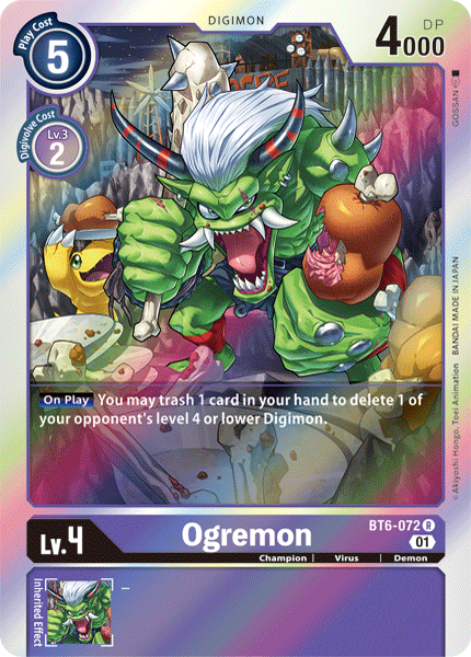 Ogremon [BT6-072] [Double Diamond] | Card Merchant Takapuna