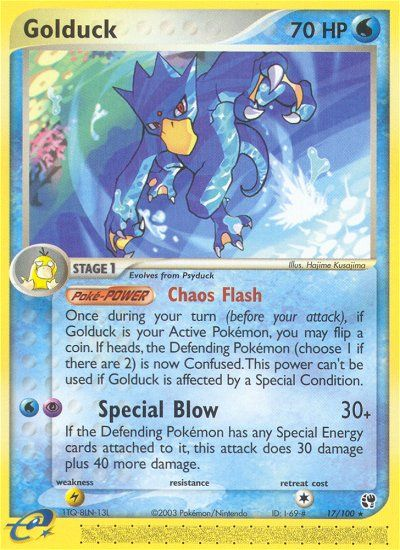 Golduck (17/100) [EX: Sandstorm] | Card Merchant Takapuna