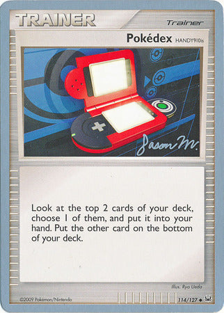 Pokedex HANDY910is (114/127) (Queengar - Jason Martinez) [World Championships 2009] | Card Merchant Takapuna