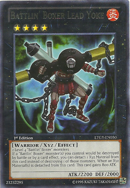 Battlin' Boxer Lead Yoke [LTGY-EN050] Rare | Card Merchant Takapuna