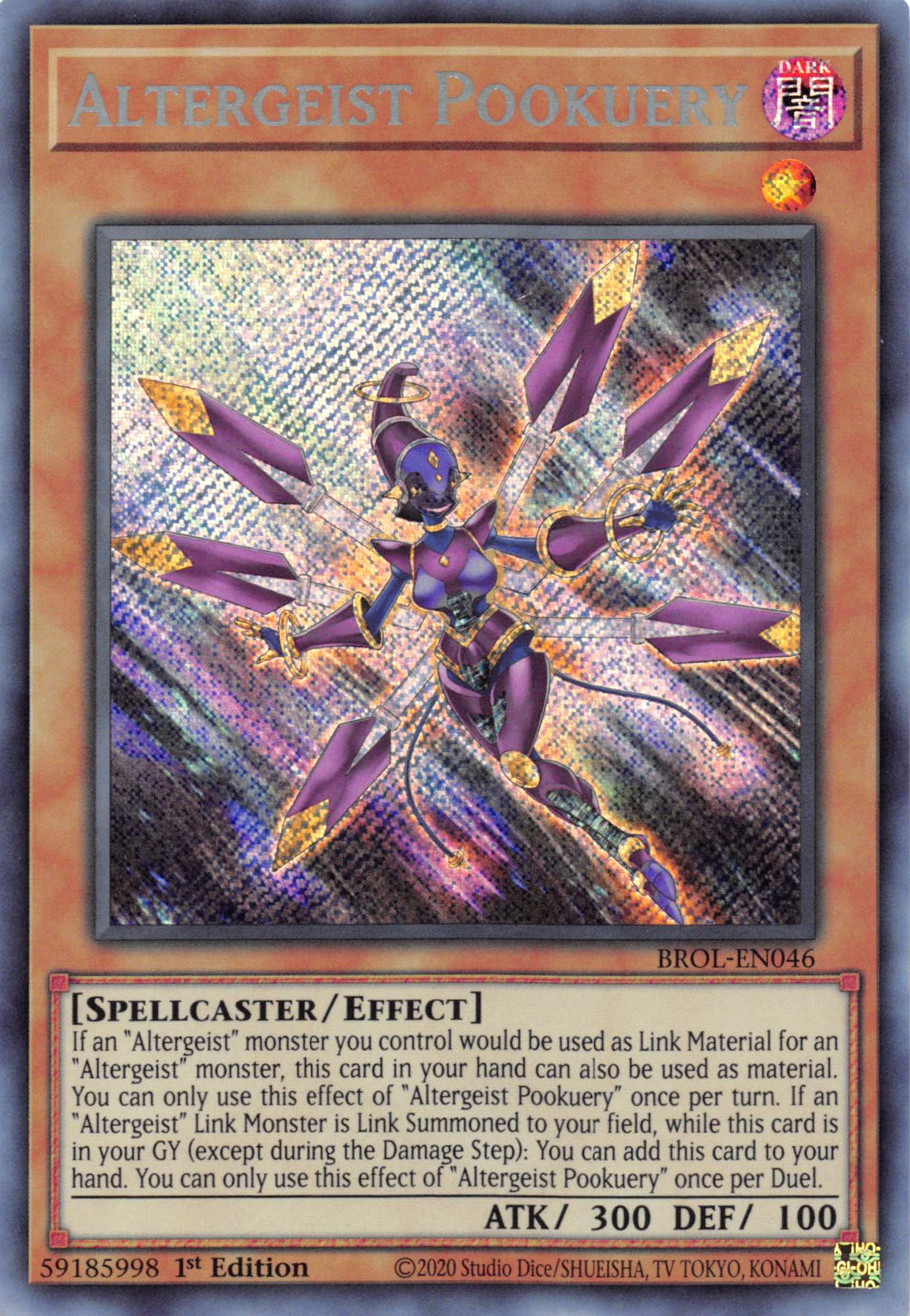 Altergeist Pookuery [BROL-EN046] Secret Rare | Card Merchant Takapuna