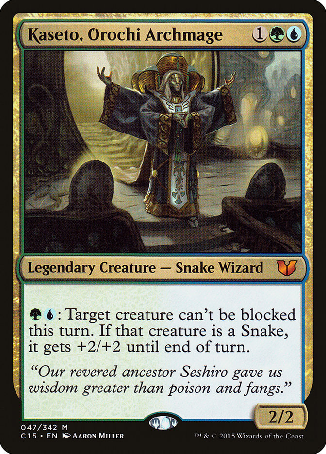 Kaseto, Orochi Archmage [Commander 2015] | Card Merchant Takapuna