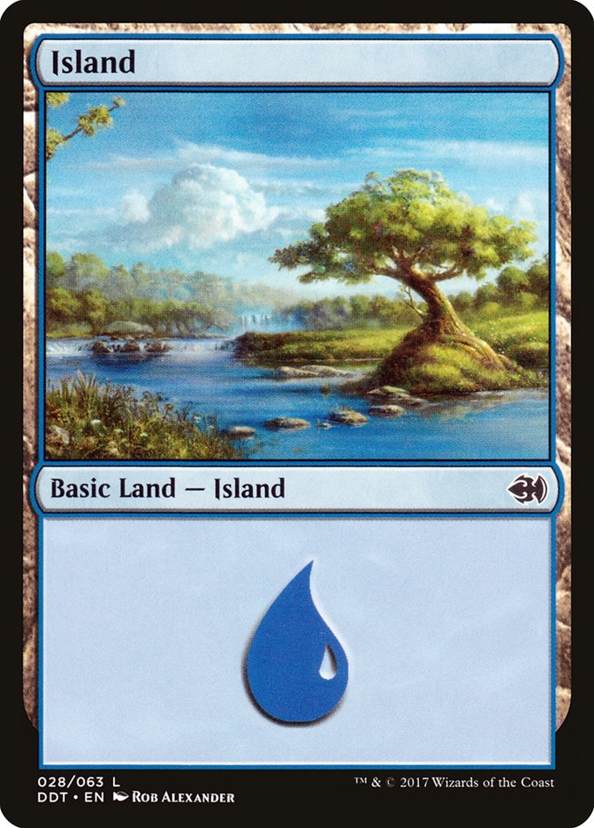 Island (28) [Duel Decks: Merfolk vs. Goblins] | Card Merchant Takapuna