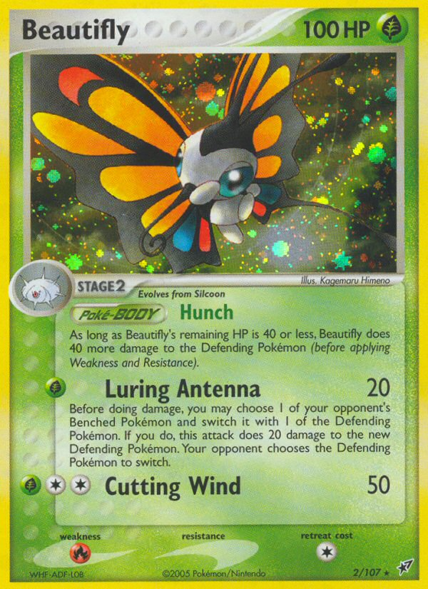 Beautifly (2/107) [EX: Deoxys] | Card Merchant Takapuna