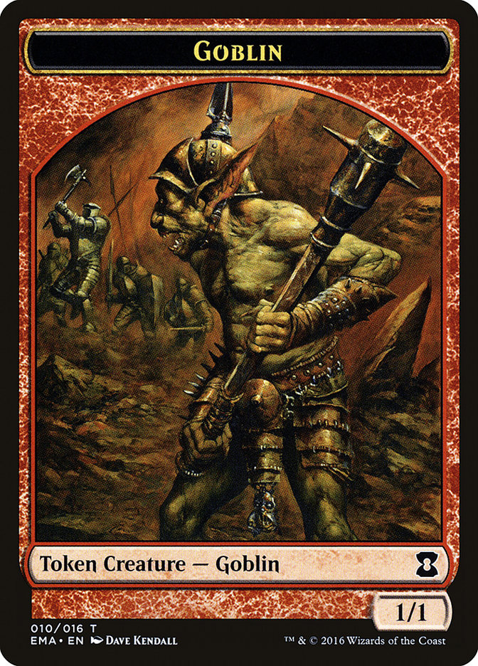 Goblin Token [Eternal Masters Tokens] | Card Merchant Takapuna