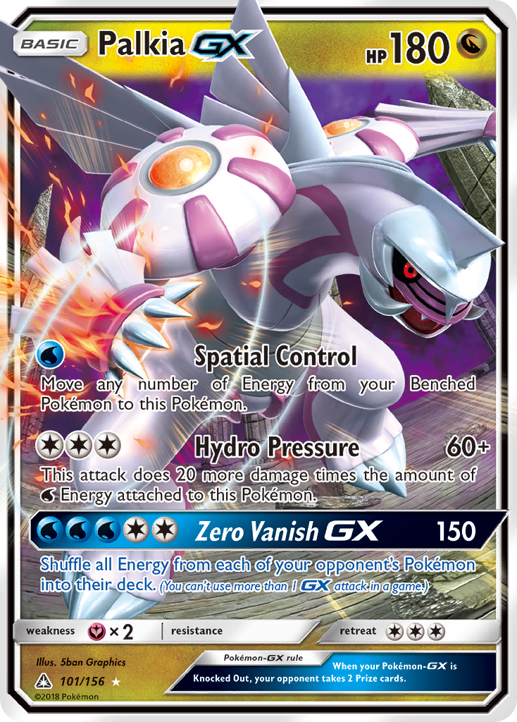 Palkia GX (101/156) [Sun & Moon: Ultra Prism] | Card Merchant Takapuna