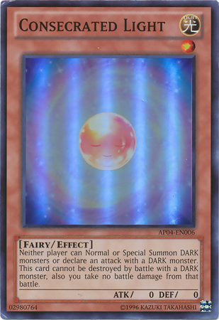 Consecrated Light [AP04-EN006] Super Rare | Card Merchant Takapuna