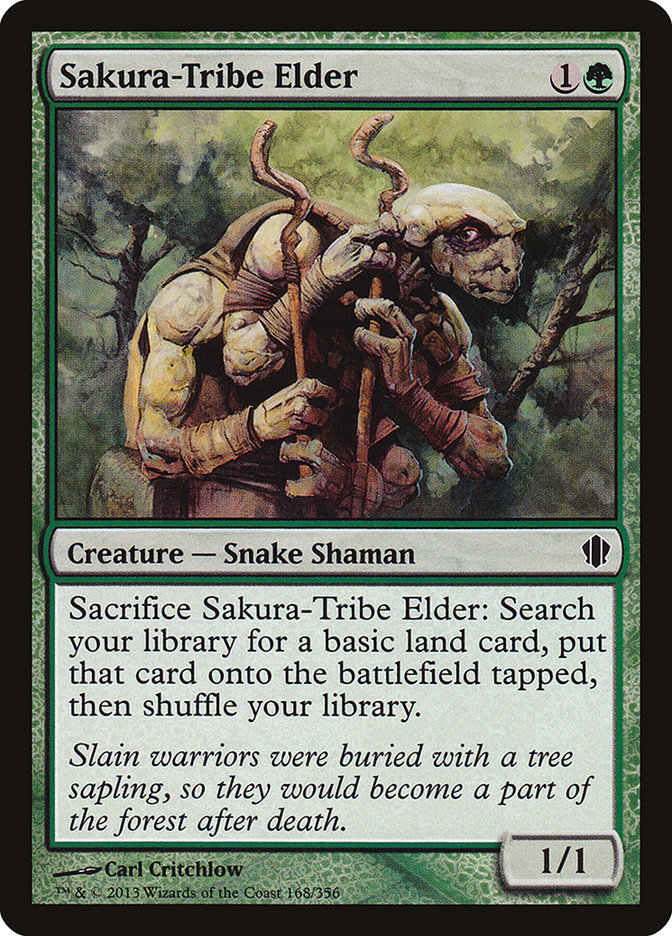 Sakura-Tribe Elder [Commander 2013] | Card Merchant Takapuna