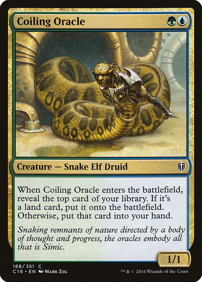 Coiling Oracle [Commander 2016] | Card Merchant Takapuna