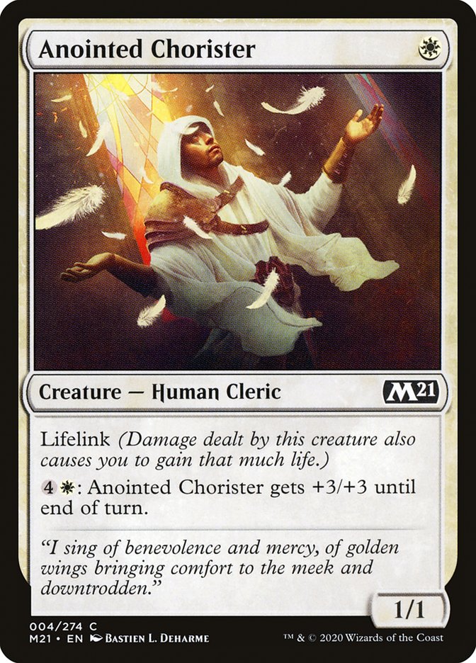 Anointed Chorister [Core Set 2021] | Card Merchant Takapuna