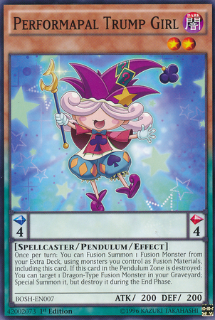 Performapal Trump Girl [BOSH-EN007] Common | Card Merchant Takapuna