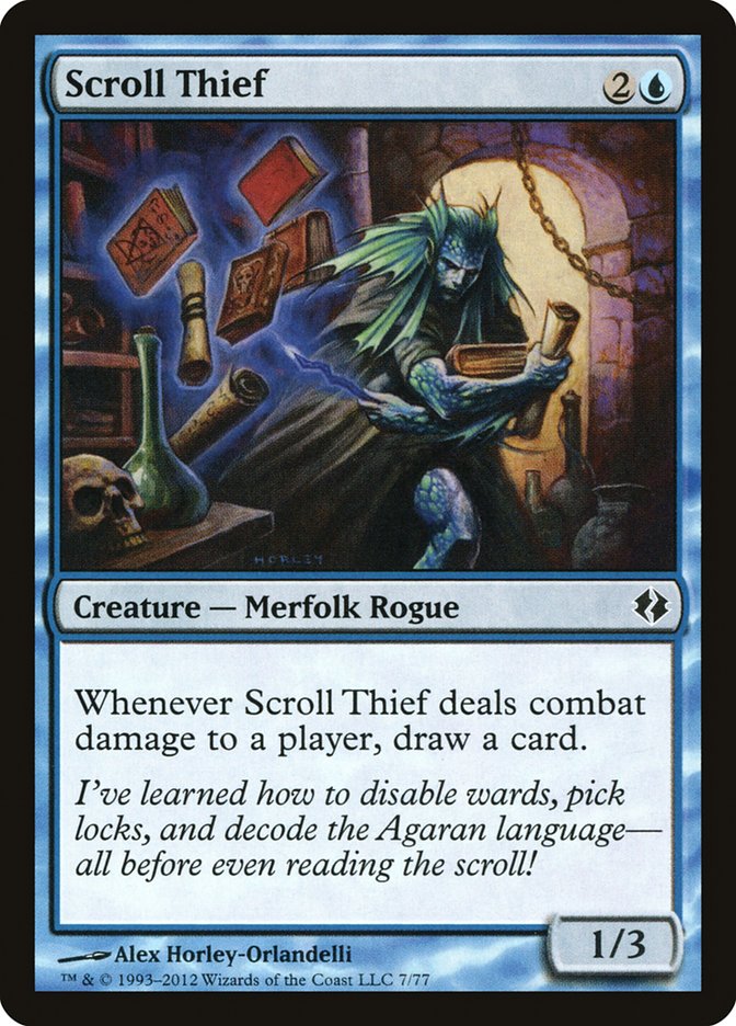 Scroll Thief [Duel Decks: Venser vs. Koth] | Card Merchant Takapuna