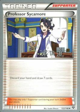 Professor Sycamore (122/146) (Crazy Punch - Michikazu Tsuda) [World Championships 2014] | Card Merchant Takapuna