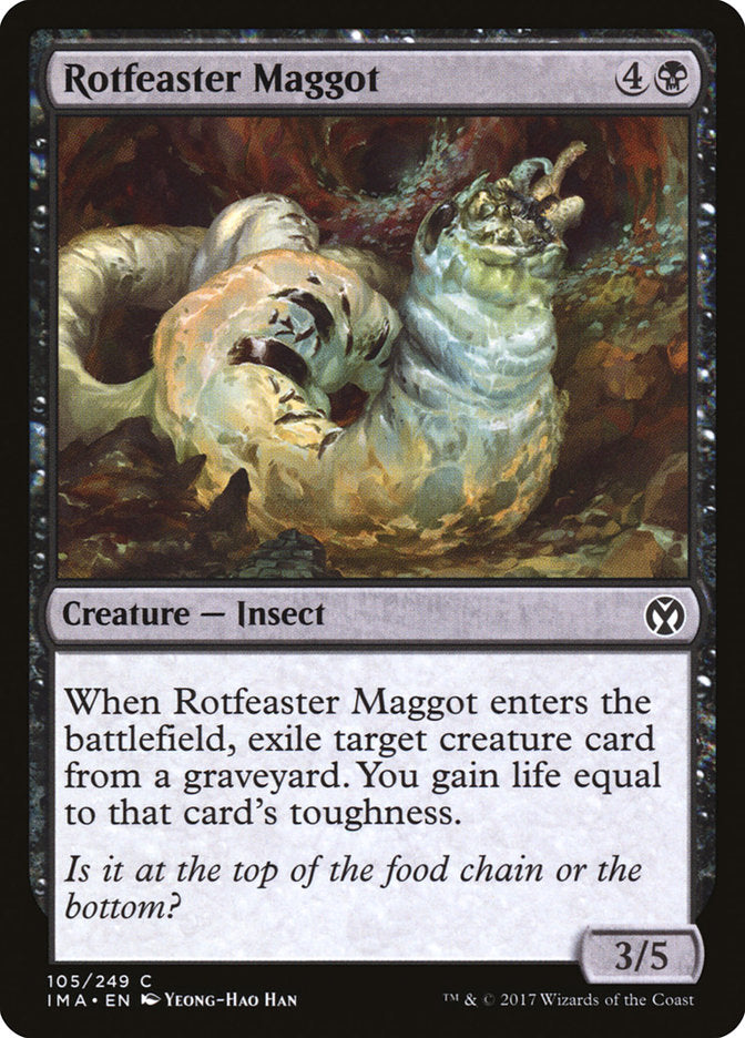 Rotfeaster Maggot [Iconic Masters] | Card Merchant Takapuna