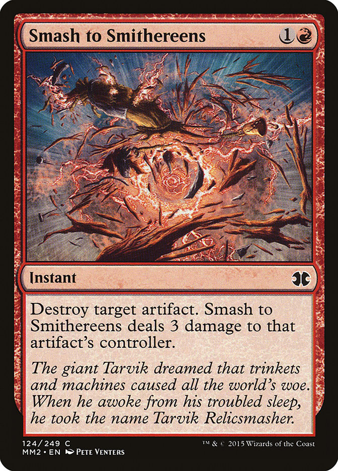 Smash to Smithereens [Modern Masters 2015] | Card Merchant Takapuna