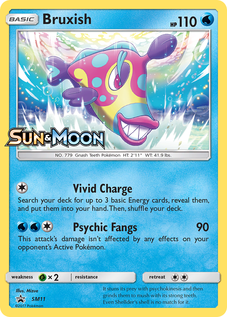 Bruxish (SM11) [Sun & Moon: Black Star Promos] | Card Merchant Takapuna