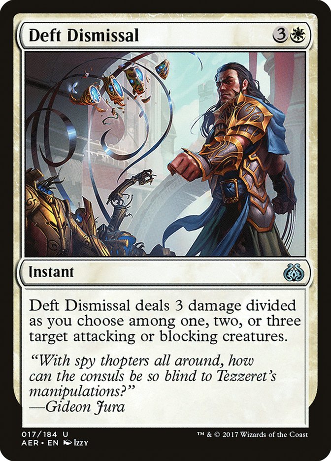 Deft Dismissal [Aether Revolt] | Card Merchant Takapuna