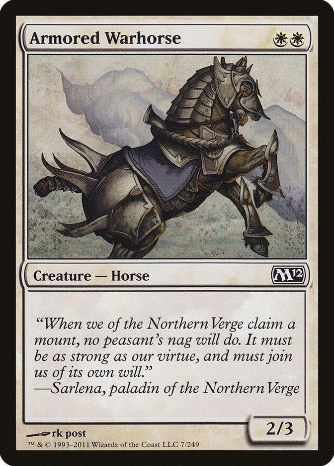 Armored Warhorse [Magic 2012] | Card Merchant Takapuna