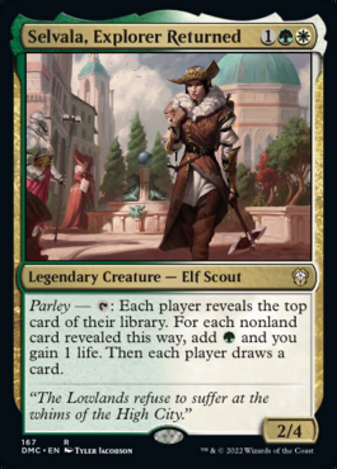 Selvala, Explorer Returned [Dominaria United Commander] | Card Merchant Takapuna