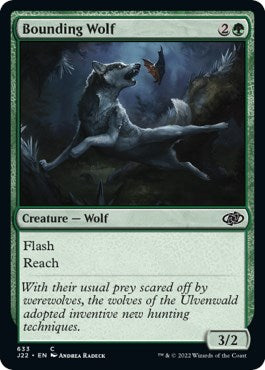 Bounding Wolf [Jumpstart 2022] | Card Merchant Takapuna