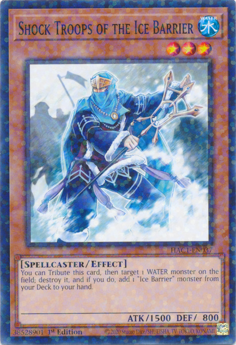 Shock Troops of the Ice Barrier (Duel Terminal) [HAC1-EN037] Common | Card Merchant Takapuna