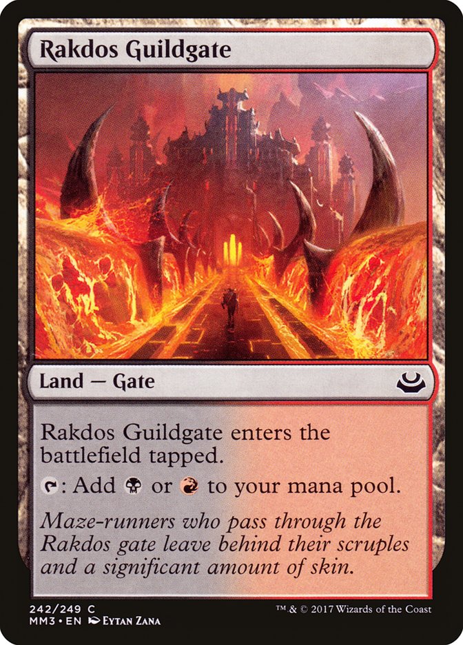 Rakdos Guildgate [Modern Masters 2017] | Card Merchant Takapuna